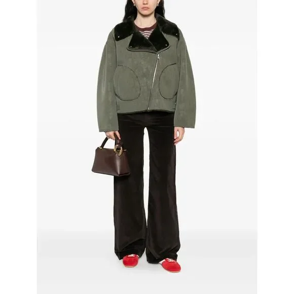 Lois Jeans Brown Trousers - High-Waisted Trousers Women